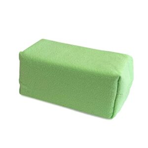 Detailer's Preference Suede Microfiber Coating Applicators 3”x1.5”x1.5” Green 10 Pack