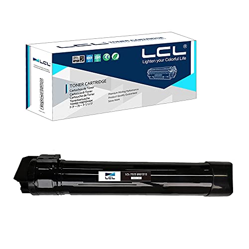 LCL Compatible Toner Cartridge Replacement for Xerox WorkCentre 7525 7845 7835 7530 7535 7545 7556 7830 7845 7855 006R01513 6R01513 (1-Pack Black)