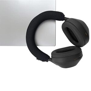 XBERSTAR WH-1000XM5 Earpads Ear Pads Cushion Cover Headband Earpads Replacement Compatible with Sony WH-1000XM5 Headband (Black Headband)