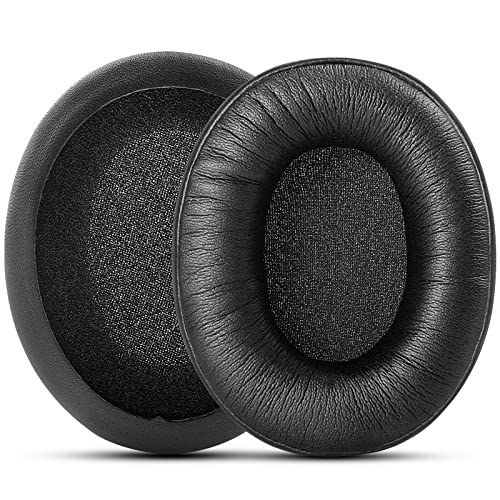 Gvoears Replacement Earpads Cushions for Sennheiser HD280 HD280 Pro HD281 HMD280 HMD281 Headsets Ear Pads, Professional Earpads Cushions, Soft Memory Foam and Premium Protein Leather(Black)