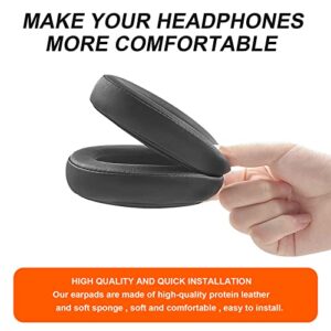 Gvoears Replacement Earpads for Sony WH-XB900N Headphones Ear Pads Replacement Cushions, Premium Memory Foam, Soft and Durable Leather Fabric (Black)