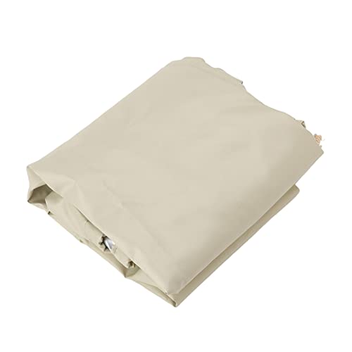 PENO Industrial Fan Cover, Dustproof Fan Cover Foldable for Outdoor Beige