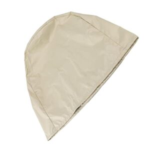 PENO Industrial Fan Cover, Dustproof Fan Cover Foldable for Outdoor Beige