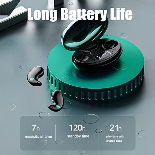 ESSONIO Bluetooth Headphones Sleeping Earbuds Invisible Earbuds Noise Cancelling Earbuds Headphones Bluetooth for Side Sleepers Side Sleeping