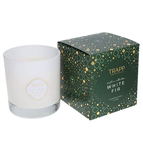 Trapp No. 56 - White Fir - 7 oz. Signature Candle - Aromatic Home Fragrance with Seasonal Scent of Fraser Fir, Balsam Wood, & Cool Ozonic Notes Notes - Petrolatum Wax