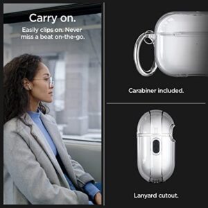 Spigen Ultra Hybrid Designed for AirPods Pro 2nd Generation Case (USB-C/Lightening Cable) Cover - Crystal Clear