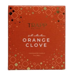 Trapp No. 57 - Orange Clove - 7 oz. Signature Candle - Aromatic Home Fragrance with Seasonal Scent of Juicy Orange, Cinnamon, & Freshly Ground Clove Notes - Petrolatum Wax