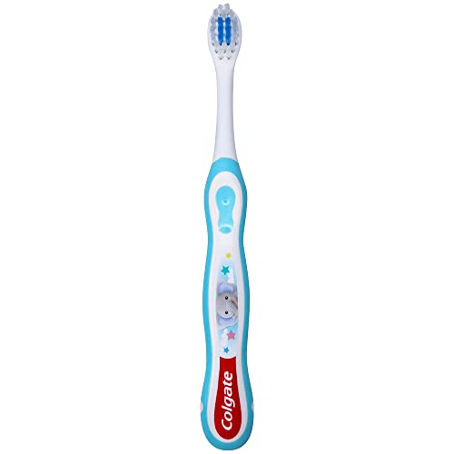 Colgate My First Baby Toothbrush, Extra Soft, (Colors Vary) - Pack of 3