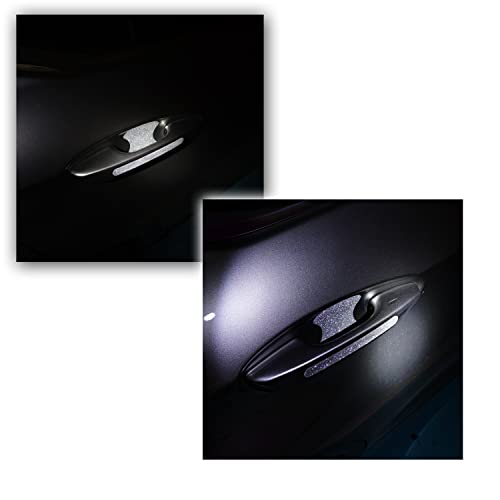 Car Door Handle Protector Bling Car Door Handle Cup Sticker Car Door Handle Scratch Protector Bling Car Accessories Reflective Stickers Fit Most Cars