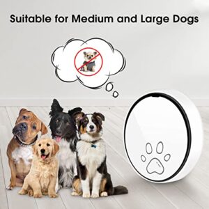 Comsmart Smart Wireless Dog Door Bell, Doggie Doorbell for Pet Potty Training Communication Go Outside Press Button with 38 Melodies 4 Volume Levels LED Flash (1 Receiver & 1 Transmitter)