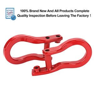 ONER Tow Hooks Compatible with 2019 2020 2021 & Newer Chevy Silverado 1500, Replaces # 84280202(RED)