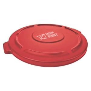 utility waste container lid, 20 gal., red