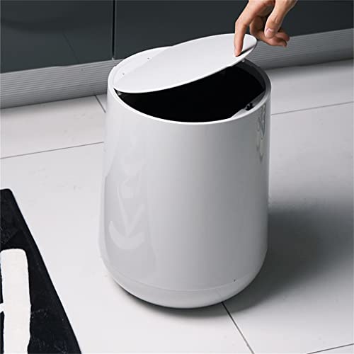 XDCHLK Trash Cans for The Kitchen Bathroom Wc Garbage Classification Rubbish Bin Dustbin Bucket Press-Type ( Color : E , Size : 17X14.5X13CM )