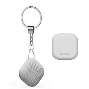 nutale air key finder tag (ios only), bluetooth tracker item locator with key chain for keys pet wallets or backpacks and tablets batteries include compatible with findmy app