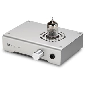 schiit vali 2++ tube hybrid headphone amp and preamp (silver)