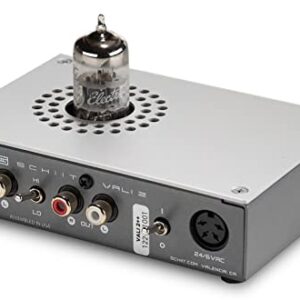 Schiit Vali 2++ Tube Hybrid Headphone Amp and Preamp (Silver)