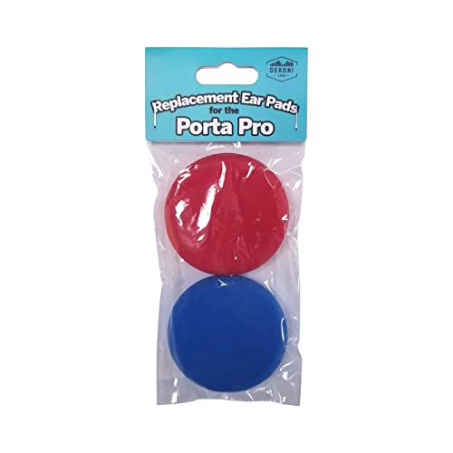 Dekoni Audio Replacement Pads for Koss Porta-Pro Headphones � Red/Blue