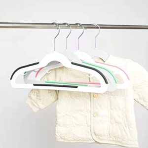 MBETA Material Plastic Children's Hanger Wet and Dry Dual-use Non-Slip Card Strip Clothes Hanger Children's Clothing Store Clothes Hanger