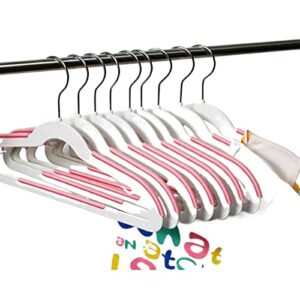 MBETA Material Plastic Children's Hanger Wet and Dry Dual-use Non-Slip Card Strip Clothes Hanger Children's Clothing Store Clothes Hanger