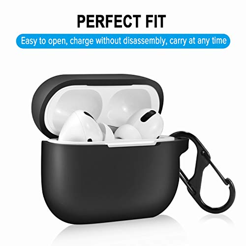 LiZHi for Airpods Pro 2nd Generation Case Cover 2022, Soft Silicone Skin Cover Shock-Absorbing Protective Case with Keychain for New Apple Airpods Pro 2 Case, Blue