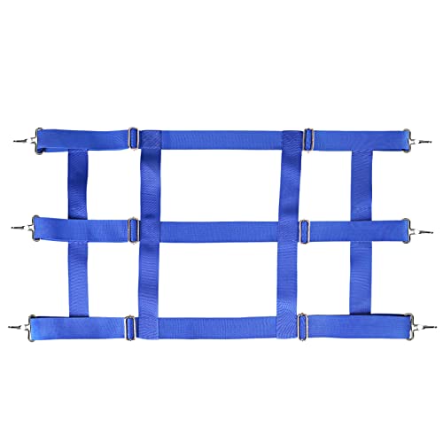 Harrison Howard Poly 3 Slat Stall Guard for Horses Blue