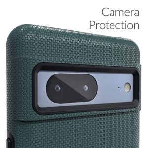 Crave Dual Guard for Google Pixel 7 Case, Shockproof Protection Dual Layer Case for Google Pixel 7 - Forest Green