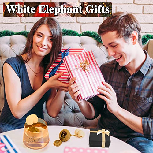 Funny Gag Gifts White Elephant Gift Exchange, Wisedom Novelty Silicone Tea Filter Funny Christmas Gifts Choice for Coworker Friends Boyfriend Dad, Unique Prank Gift Cool Thing Stuff