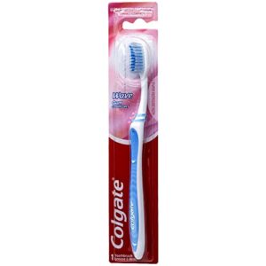 Colgate Wave Gum Comfort Toothbrush, Ultra Soft Compact Head (Colors Vary)- Pack of 4