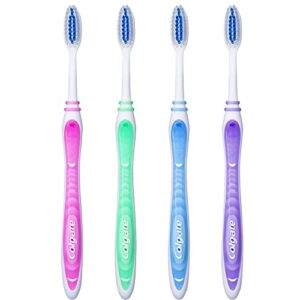 Colgate Wave Gum Comfort Toothbrush, Ultra Soft Compact Head (Colors Vary)- Pack of 4