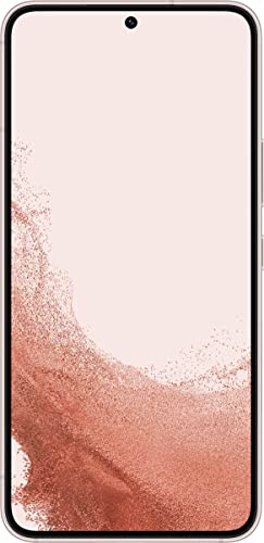 SAMSUNG Galaxy S22 Plus 5G (SM-S906E/DS) Dual SIM 128GB/ 8GB RAM, GSM Unlocked International Version - Pink Gold