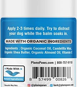 Lick Safe Dog Paw Balm 2 Oz - Dog Paw Protector - Paw Balm Dogs - Paw Pad Balm - Paw Protectors for Dogs Hot Pavement - Paw Wax for Dogs - Fix Dry Cracked Paws - Paw Soother for Dogs - Paw Butter