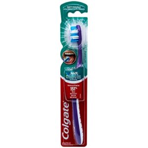 Colgate 360 Whole Mouth Clean Toothbrush, Ultra Compact Head, Soft (Colors Vary) - Pack of 2