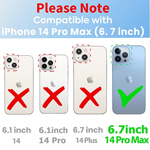 Loheckle for Square iPhone 14 Pro Max Case, Designer Retro Luxury Cases for Women with Ring Stand Holder and Lanyard, Stylish Bee Cute Cover for iPhone 14 Pro Max 6.7 Inch