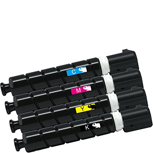 BUTICOLOR Remanufactured GPR51 GPR-51 Toner Cartridge Replacement for Canon ImageRunner Advance C250 C250if C350 C350if Printers(4-Pack)