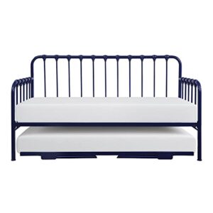 Lexicon Hendrix Metal Daybed with Trundle, Twin/Twin, Blue