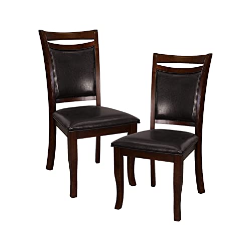 Lexicon Fontanelle Dining Chair (Set of 2), Dark Cherry