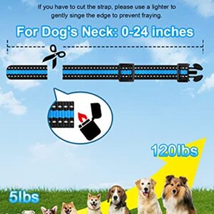 Bousnic Dog Shock Collar 2 Dogs (5-120Lbs) - 3300 ft Waterproof Training Collar for Dogs Large Medium Small with Rechargeable Remote, Beep (1-8) Vibration (1-16) and Humane Shock (1-99) Modes