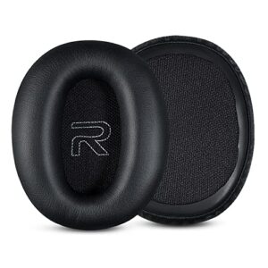w820bt replacement earpads ear pad cushion cover compatible with edifier w820bt w828nb wireless over-ear headphones (black)