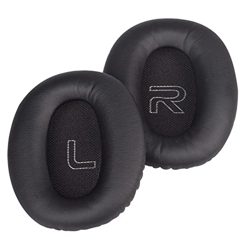 W820BT Replacement Earpads Ear Pad Cushion Cover Compatible with Edifier W820BT W828NB Wireless Over-Ear Headphones (Black)