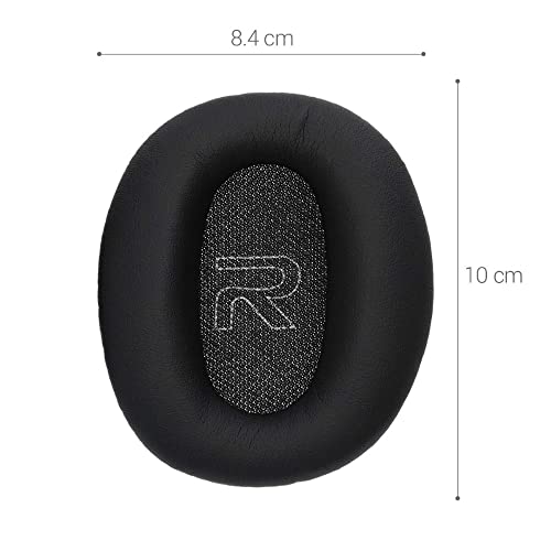 W820BT Replacement Earpads Ear Pad Cushion Cover Compatible with Edifier W820BT W828NB Wireless Over-Ear Headphones (Black)