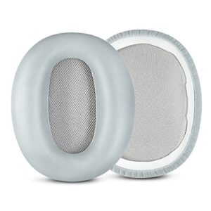 w820bt replacement earpads ear pad cushion cover compatible with edifier w820bt w828nb wireless over-ear headphones (grey)