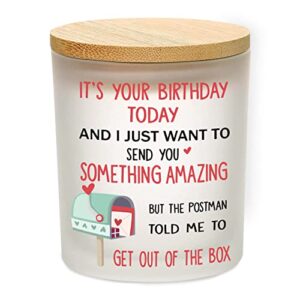 birthday gifts for women men - best friend birthday gifts - happy birthday candles - funny birthday - birthday gifts for mom - dad birthday gift - women birthday gifts ideas - candles 8oz