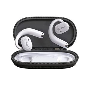 allway open ear headphones bluetooth 5.3 wireless earbuds,open ear earbuds with dual 16.2mm super large sound unit, patented rotation axis design,dual-mic enc noise reduction,lightweight sport earbuds