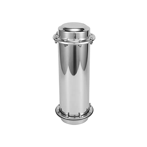 Time Capsule Anti-Corrosion Waterproof 304 Stainless Steel Capsule Container Durable for Granddaughter Future Graduation Gifts (13.4 Inch)