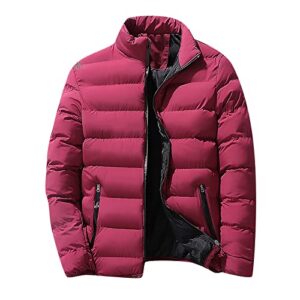 men's padding coat long sleeves waterproof 2022 falls winters all-match coat fashion casual jackets for men