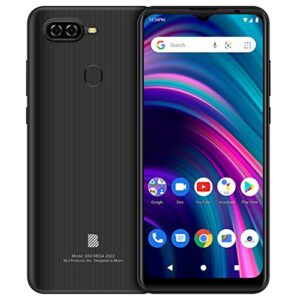 blu g50 mega 2022 g0670ww 32gb dual sim gsm unlocked android smartphone - black