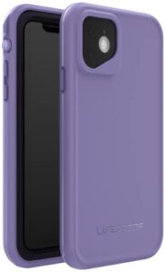 lifeproof fre series waterproof case for iphone 11 (not 11 pro/11 pro max) non-retail packaging - violet vendetta