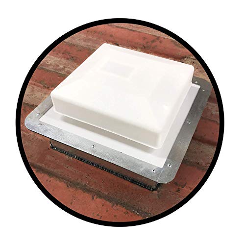 Container Modification World - Big Air Sky Light Roof Vent for Preventing Condensation and Excessive Heat in New and Used Sea Cans, Shipping Container Homes, Cabins and Offices (SKY-LIGHT-VENT-USA)