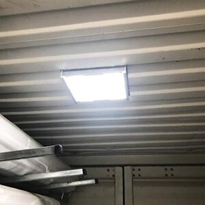 Container Modification World - Big Air Sky Light Roof Vent for Preventing Condensation and Excessive Heat in New and Used Sea Cans, Shipping Container Homes, Cabins and Offices (SKY-LIGHT-VENT-USA)