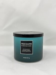 freshwater 3 wick candle 14.5 oz / 411 g